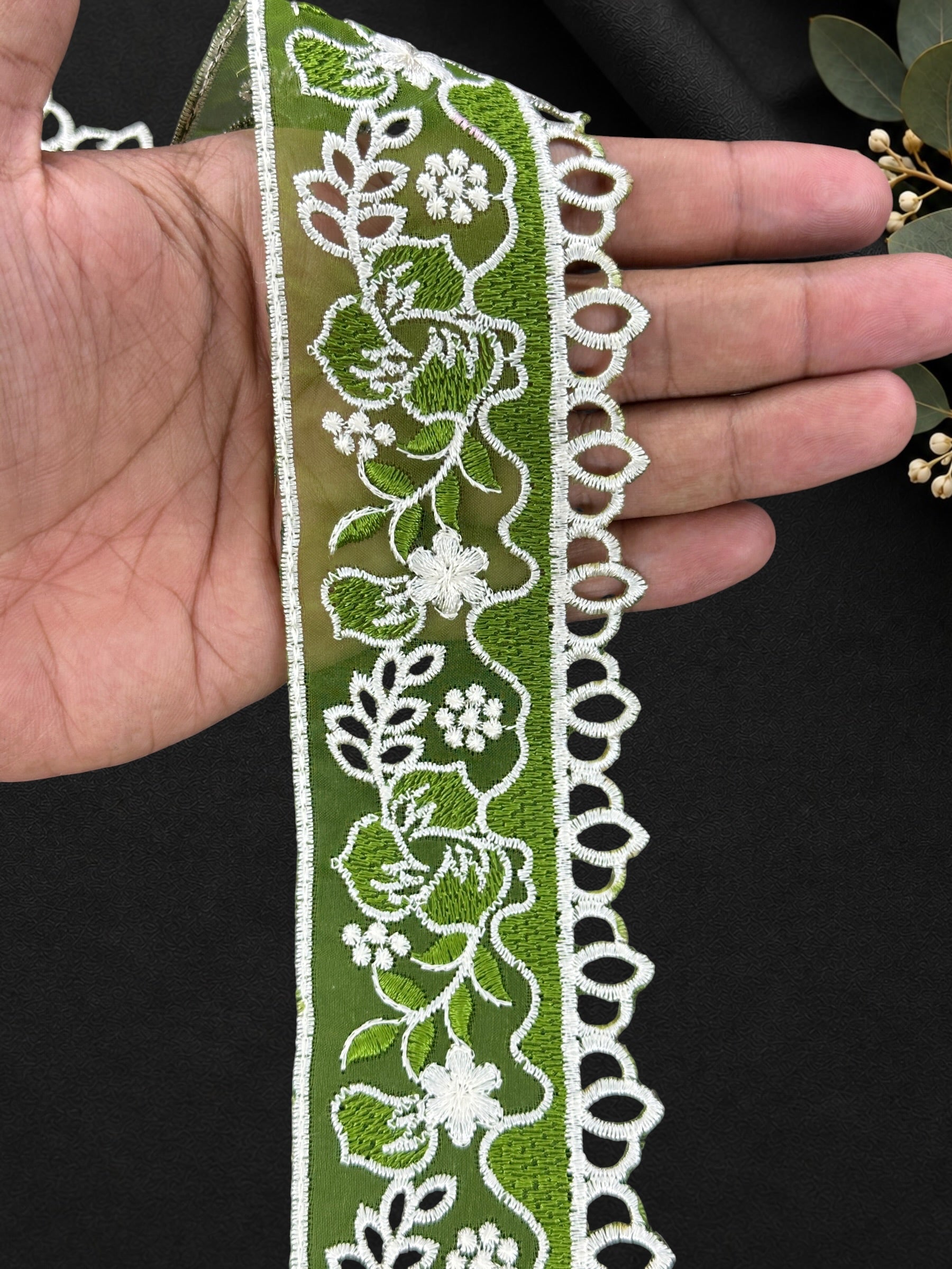 Organza Border - FL-011