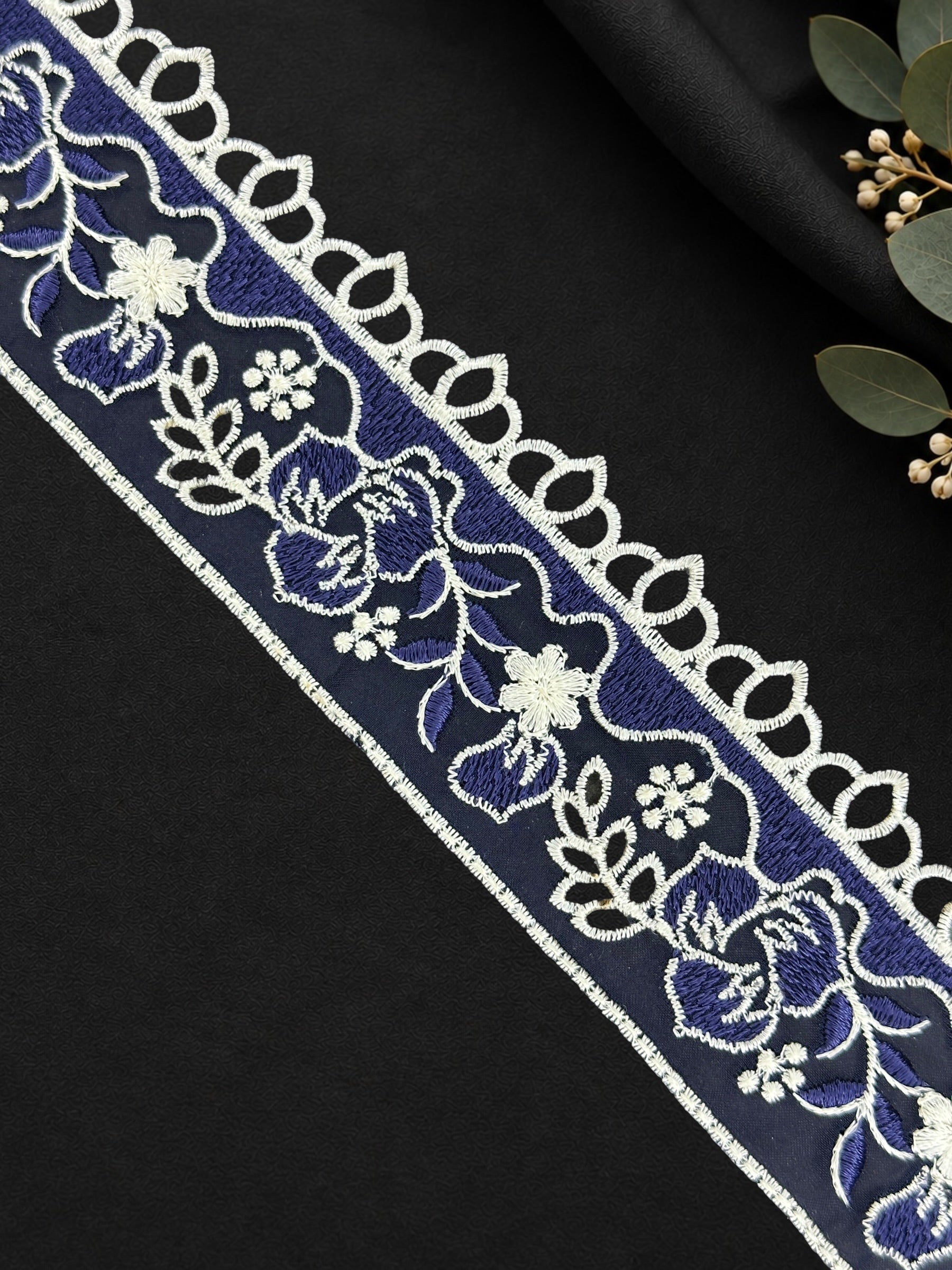 Organza Border - FL-010