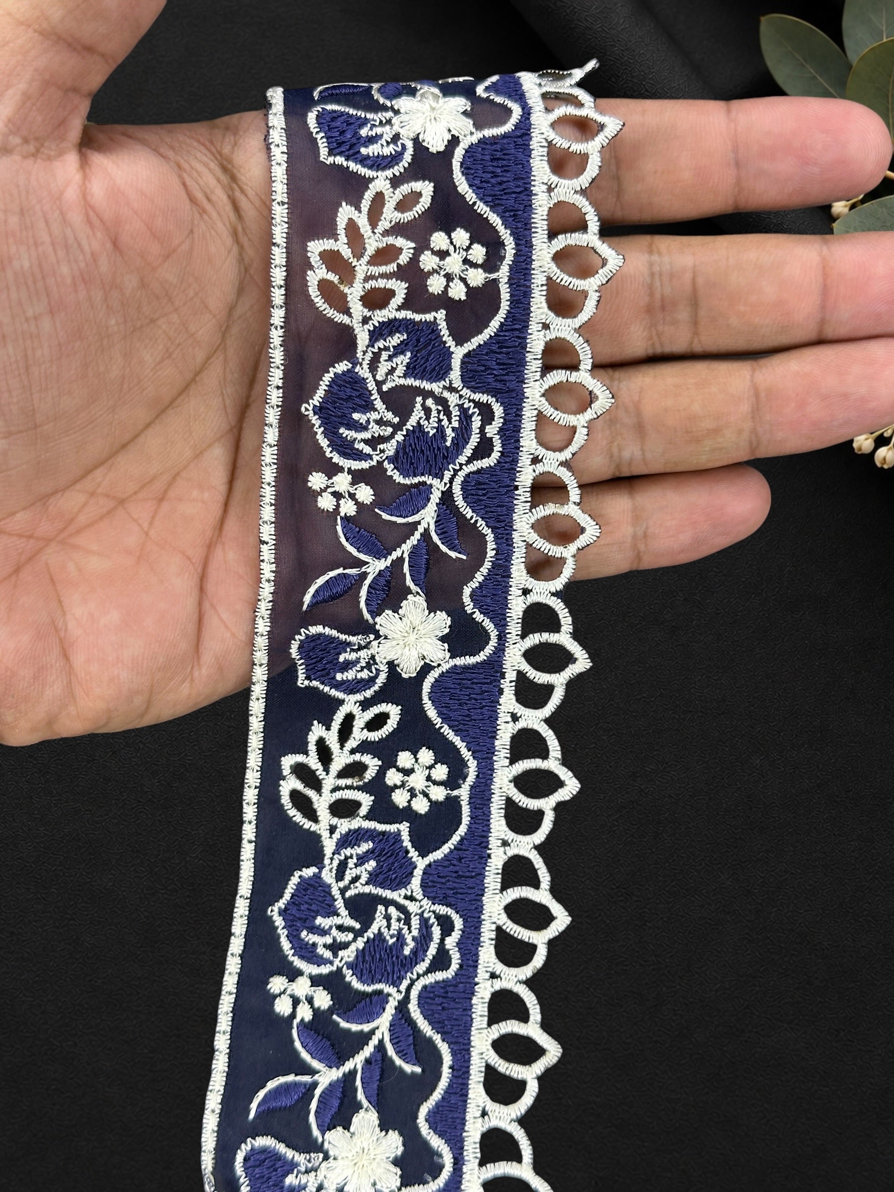 Organza Border - FL-010