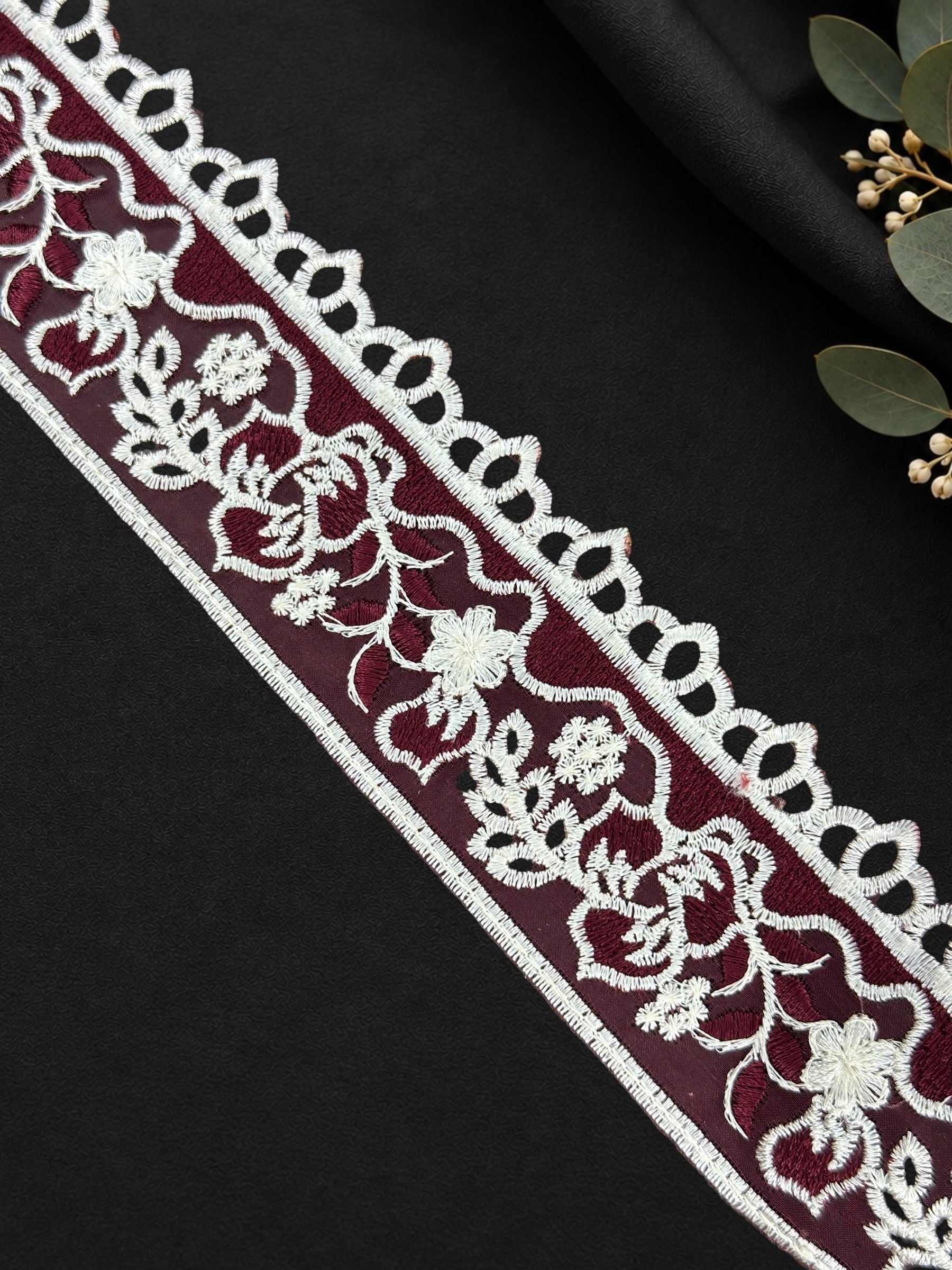 Organza Border - FL-011