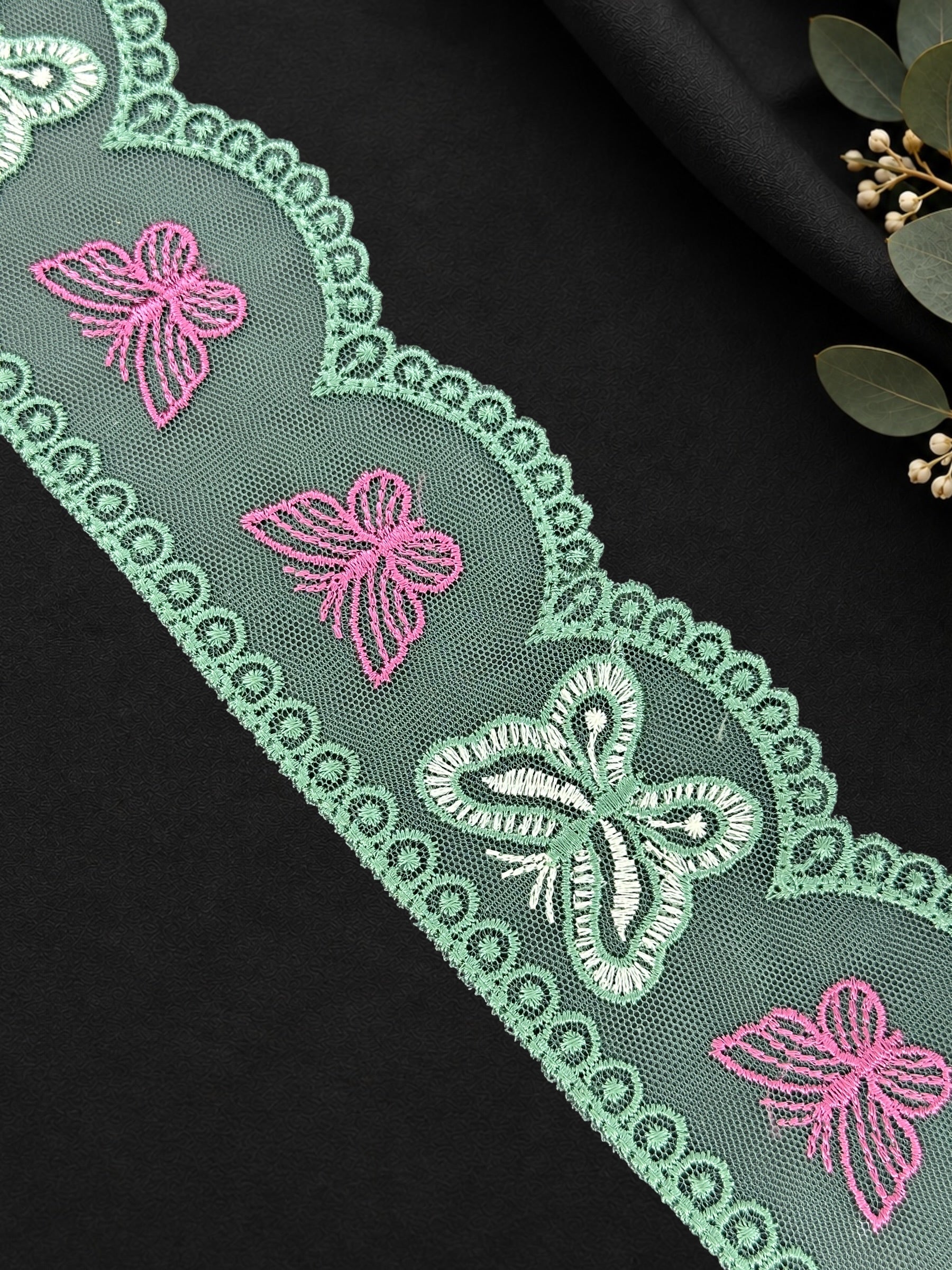Organza Border - FL-015
