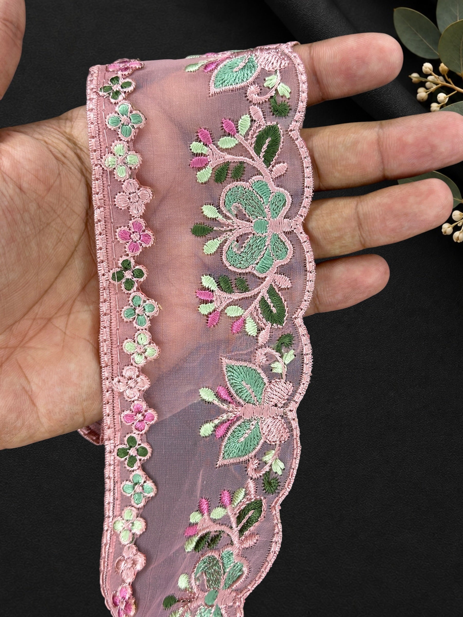 Organza Border - FL-023