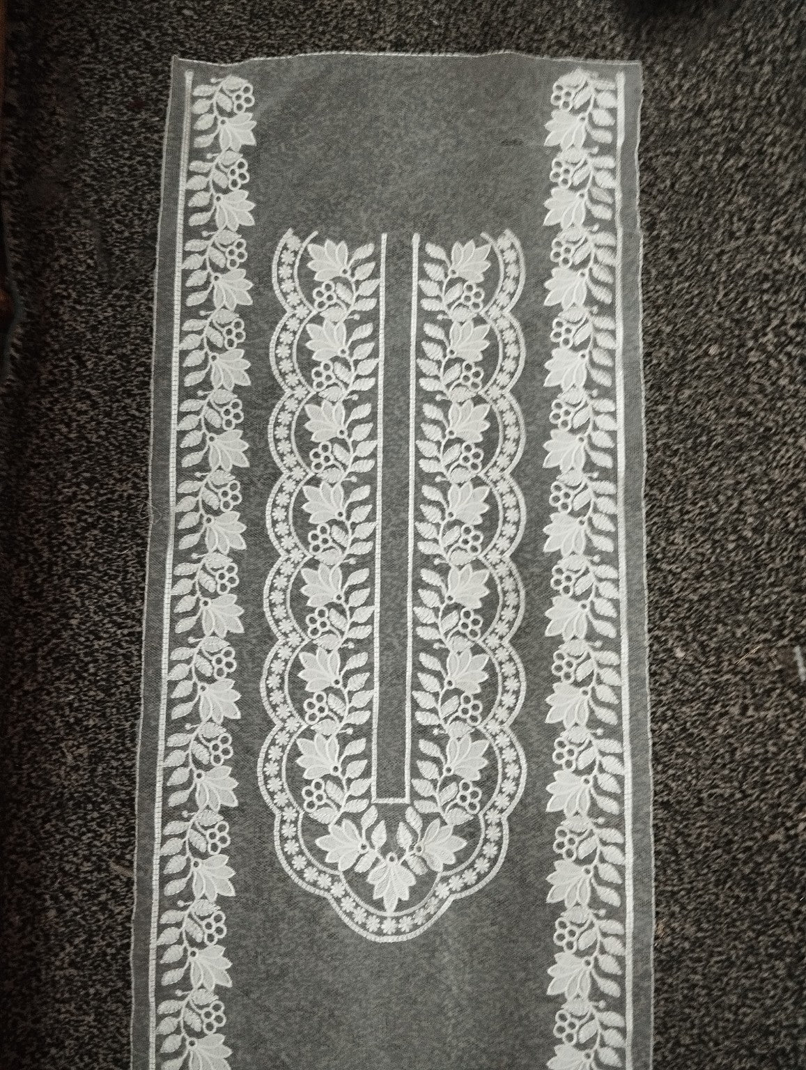 🎀 3D Designer neckline & Daman patch   - ( N017 )